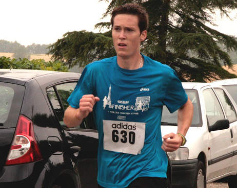 le vainqueur des 18 km : Thomas Galpin